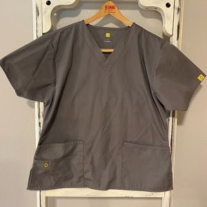 V Neck Scrub Top